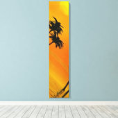 トロピカルサンセット3-4 キャンバスプリント (インサイチュ (ウッドフロア))