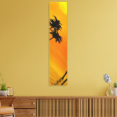 トロピカルサンセット3-4 キャンバスプリント (インサイチュ (リビング))