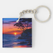 トロピカルサンセット キーホルダー (裏面)