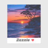 トロピカルサンセット シール (シート)