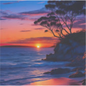 トロピカルサンセット シール (正面)