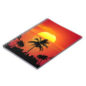 トロピカルサンセット ノートブック (左側)