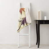 トロピカルサンセット：パームシルエットヴィンテージ シェルパブランケット (インサイチュ)