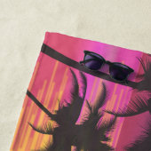 トロピカルサンセット ビーチタオル (インサイチュ)