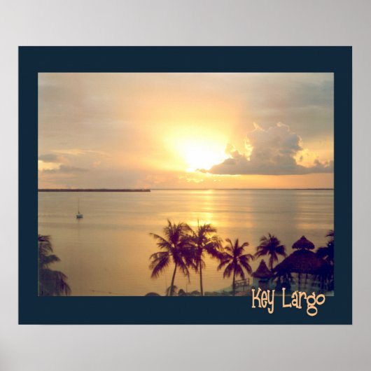 トロピカルサンセット ポスター (正面)