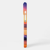 トロピカルサンセットiPhoneケース iPhoneケース (左側面)