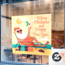 トロピカルサンタウィンドウ ウィンドウサイン