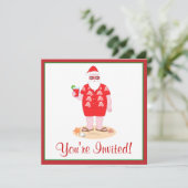 トロピカルサンタクロース 招待状 (スタンド正面)