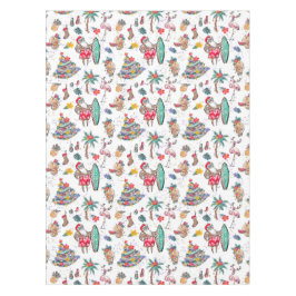 トロピカルサンタ テーブルクロス