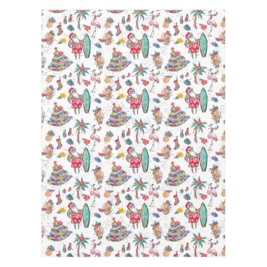 トロピカルサンタ テーブルクロス (正面)