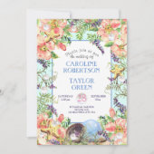 トロピカルサンディビーチバラシーシェルパール結婚ズ 招待状 (正面)