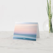 トロピカルサンディビーチ&シーシェルサンキューカード サンキューカード (裏面)