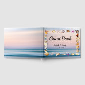 トロピカルサンディビーチ&シーシェル結婚ズ ゲストブック (全面)