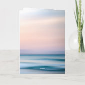 トロピカルサンディビーチ&シーシェル結婚式 プログラム (裏面)