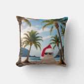 トロピカルサンドマンオンアビーチ クッション (正面)