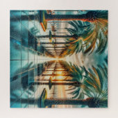 トロピカルサンライズ ジグソーパズル (横)