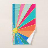 トロピカルサンライズ バスタオルセット (ハンドタオル)