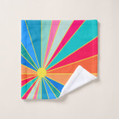 トロピカルサンライズ バスタオルセット (ウォッシュタオル)