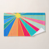 トロピカルサンライズ バスタオルセット (ハンドタオル)