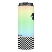 トロピカルサーファーパーソナライズされた タンブラー (裏面)