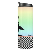 トロピカルサーファーパーソナライズされた タンブラー (回転右)