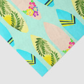 トロピカルサーフボ図解入りの、写真付きのード 薄葉紙 (詳細)