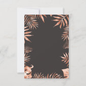 トロピカルシェアズYes婚約パーティ招待状 招待状 (裏面)