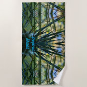 トロピカルシェード ビーチタオル (正面)