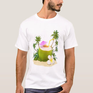 トロピカルシップ インスタントバケーション Tシャツ