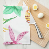 トロピカルシティアート キッチンタオル (四つ折り)