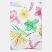 トロピカルシティアート キッチンタオル (縦)