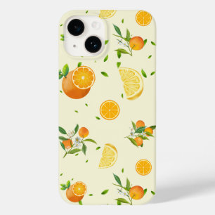 トロピカルシトラスサマーオレンジレモンスライス Case-Mate iPhone 14ケース
