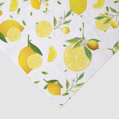 トロピカルシトラスサマーフルーツオレンジレモンのスライス 薄葉紙 (詳細)