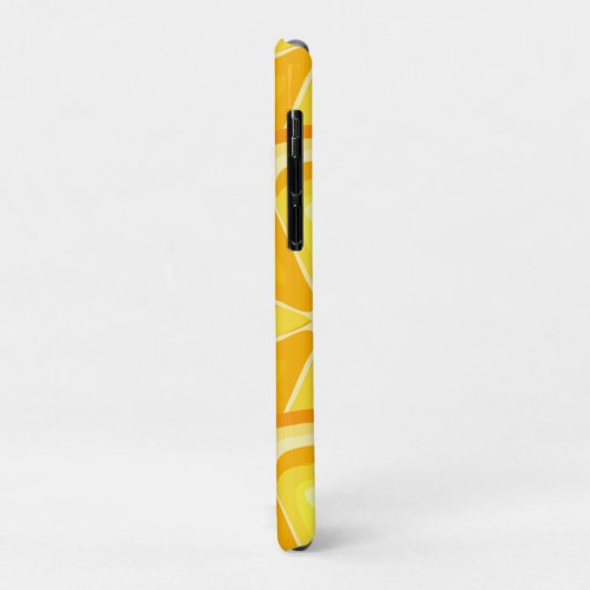 トロピカルシトラスサマーフルーツオレンジレモンのスライス Case-Mate iPhoneケース (裏面/左)