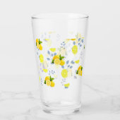 トロピカルシトラスサマーフルーツオレンジレモンスライス タンブラーグラス (裏面)