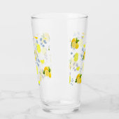 トロピカルシトラスサマーフルーツオレンジレモンスライス タンブラーグラス (左)