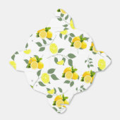 トロピカルシトラスサマーフルーツオレンジレモンスライス フェイバーボックス (折り畳みなし)