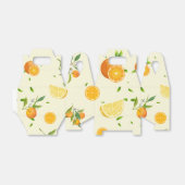 トロピカルシトラスサマーフルーツオレンジレモンスライス フェイバーボックス (折り畳みなし)