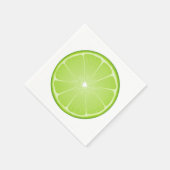 トロピカルシトラスライム スタンダードカクテルナプキン (角)