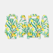 トロピカルシトラス夏の新鮮なオレンジレモンスライス フェイバーボックス (折り畳みなし)