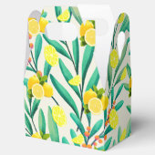 トロピカルシトラス夏の新鮮なオレンジレモンスライス フェイバーボックス (オープン)