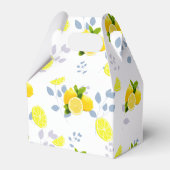 トロピカルシトラス夏の新鮮なオレンジレモンスライス フェイバーボックス (裏面サイド)