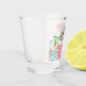 トロピカルショットグラス ショットグラス (左)