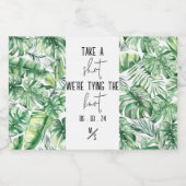 トロピカルショットステッカー リキュールボトルラベル (シングルラベル)