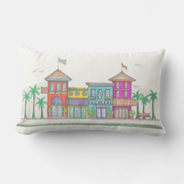 トロピカルショップアウトドア枕 アウトドアクッション (正面)