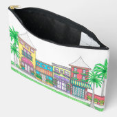 トロピカルショップアクセサリーバッグ アクセサリーポーチ (見開き)