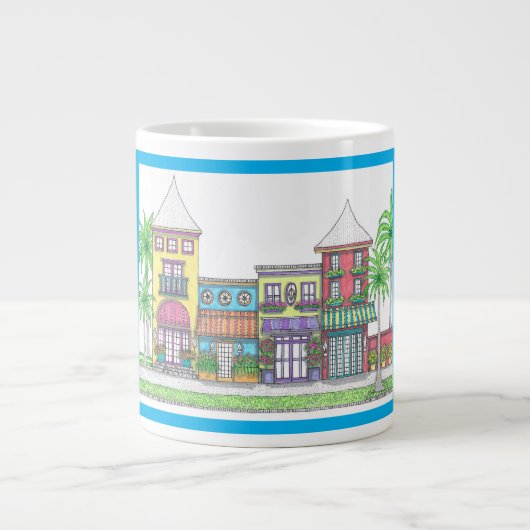 トロピカルショップジャンボコーヒーマグ ジャンボコーヒーマグカップ (正面)