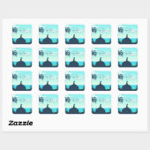 トロピカルシルエットキンセアニェラ スクエアシール (シート)