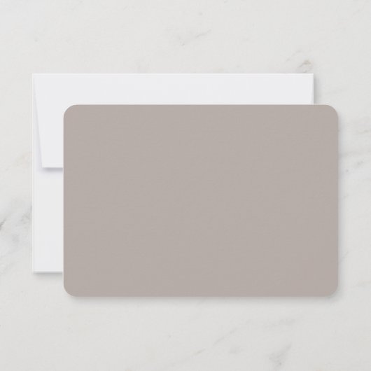 トロピカルシンプルフローラタウペミールの選択 出欠カード (裏面)