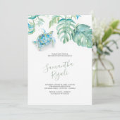 トロピカルシーカメ誕生日招待状 (スタンド正面)